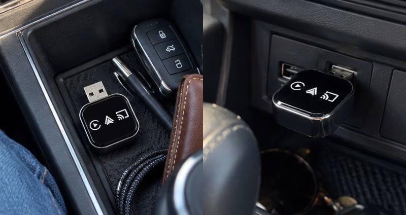 Lieferumfang des DrivePair-Adapters mit USB-C-Verbindung